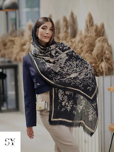 شال DIOR درختی